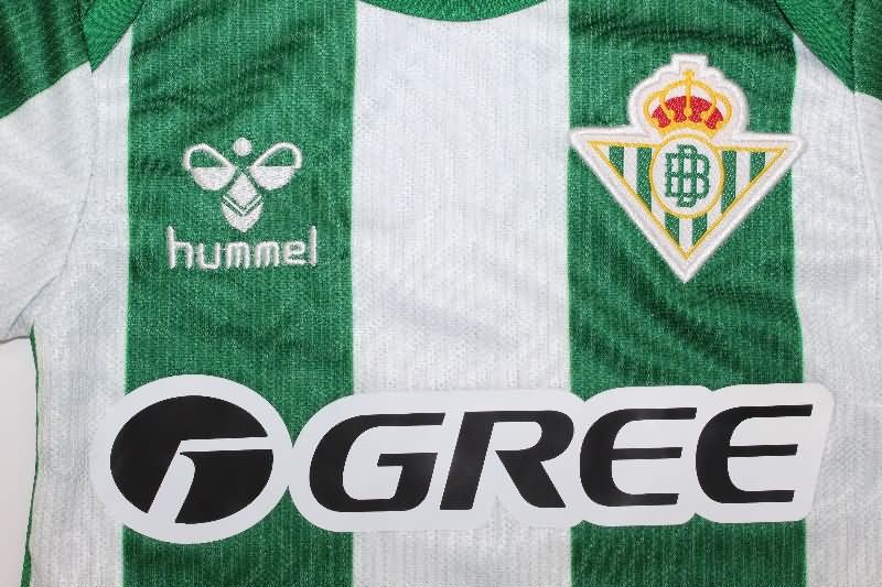 Baby - Real Betis 25/26 Home Soccer Jerseys