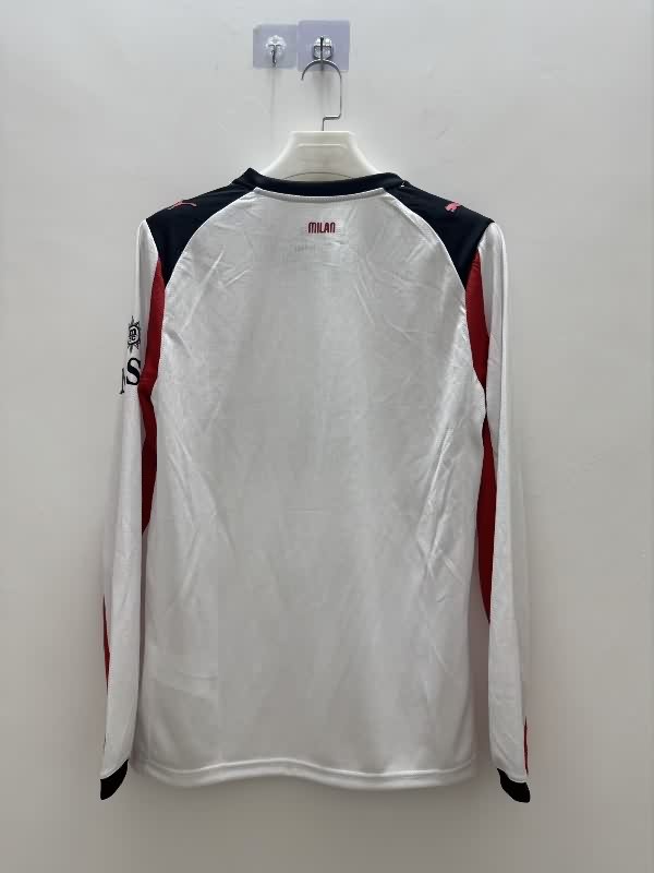AAA Quality AC Milan 25/26 Away Long Sleeve Soccer Jersey