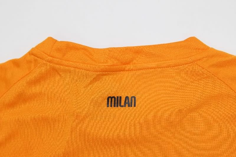 AAA Quality AC Milan 25/26 Goalkeeper Orange Soccer Jersey