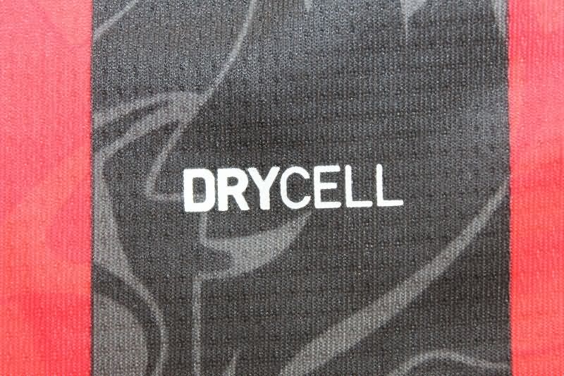 AAA Quality AC Milan 25/26 Home Long Sleeve Soccer Jersey