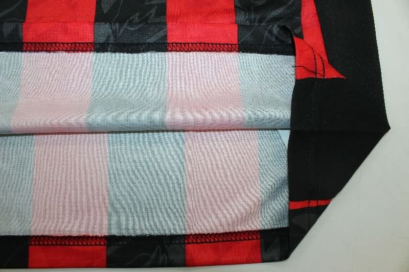 AAA Quality AC Milan 25/26 Home Long Sleeve Soccer Jersey