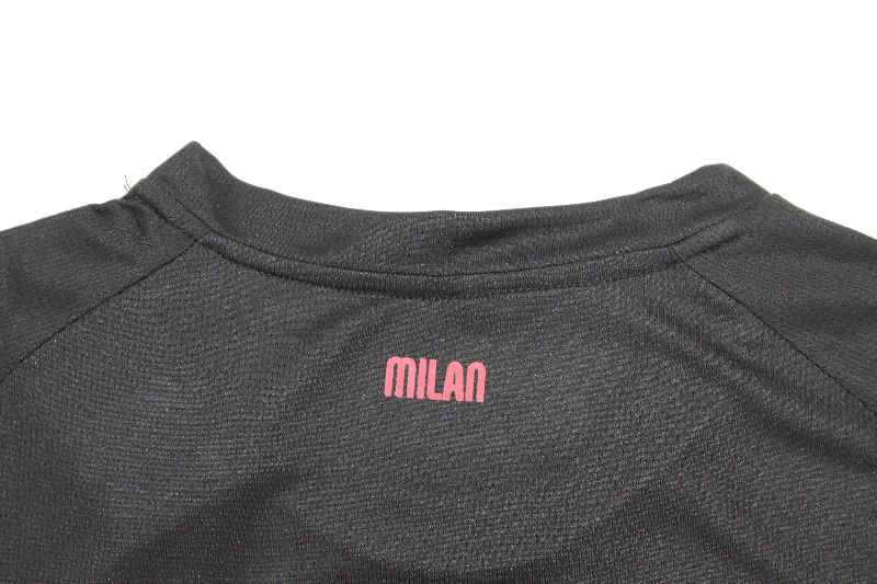 AAA Quality AC Milan 25/26 Home Long Sleeve Soccer Jersey