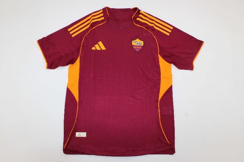 AAA Quality AS Roma 25/26 Home Soccer Jersey (Player)