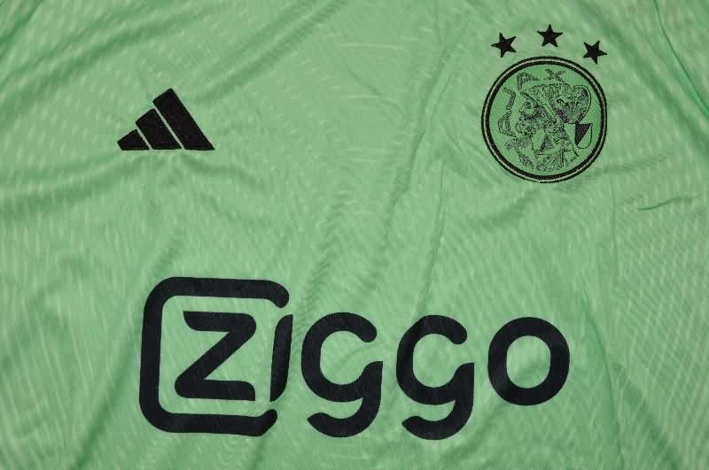 AAA Quality Ajax 25/26 Goalkeeper Green Soccer Jersey