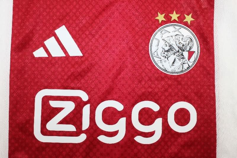 AAA Quality Ajax 25/26 Home Soccer Jersey (Player)