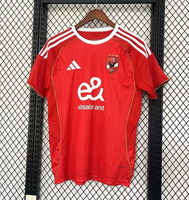 AAA Quality Al Ahly 25/26 Home Soccer Jersey