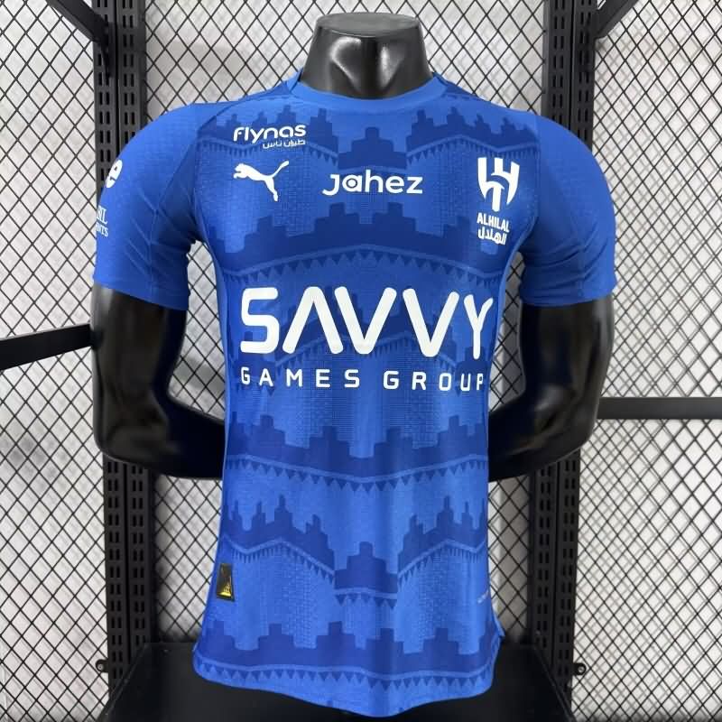 AAA Quality Al Hilal 25/26 Home Soccer Jersey (Player) 02