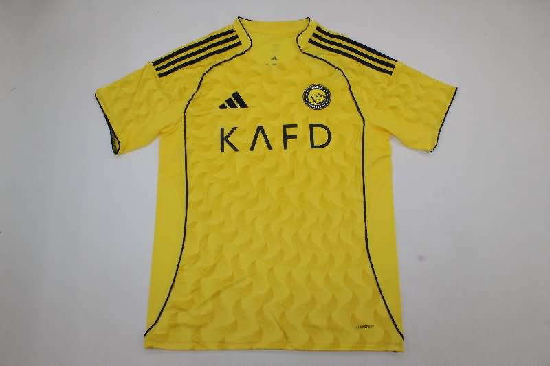 AAA Quality Al Nassr FC 25/26 Home Soccer Jersey AAA Quality Al Nassr FC 25/26 Home Soccer Jersey