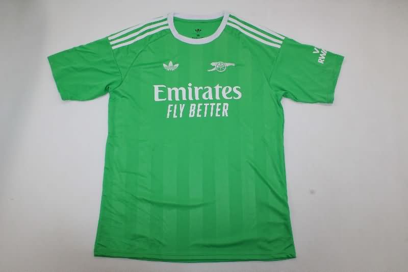 AAA Quality Arsenal 25/26 Goalkeeper Green Soccer Jersey