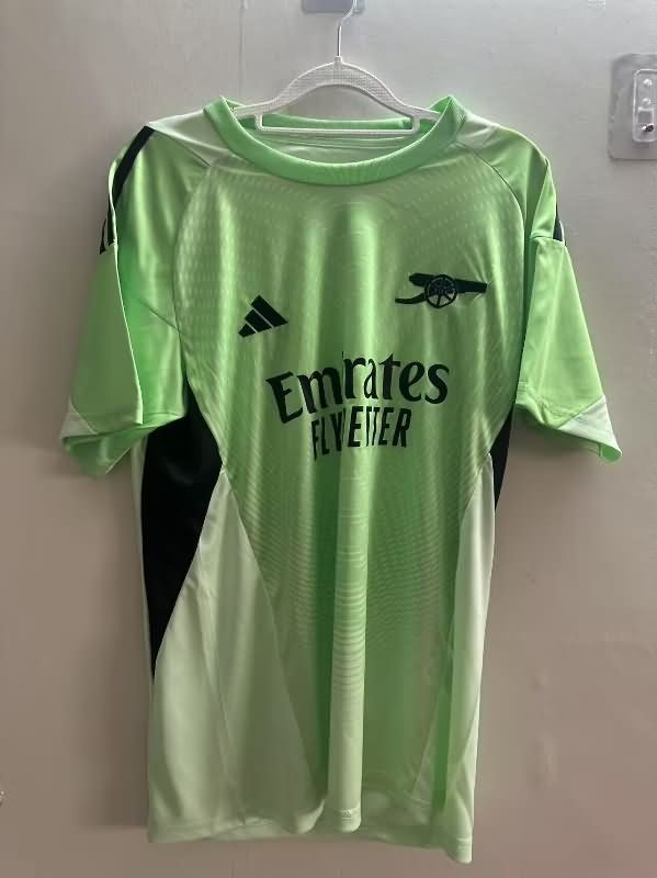 AAA Quality Arsenal 25/26 Goalkeeper Green Soccer Jersey 02