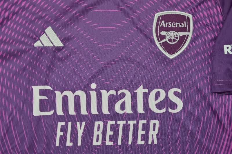 AAA Quality Arsenal 25/26 Goalkeeper Purple Soccer Jersey