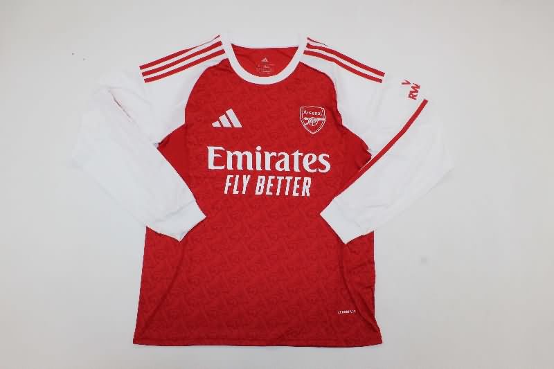 AAA Quality Arsenal 25/26 Home Long Sleeve Soccer Jersey
