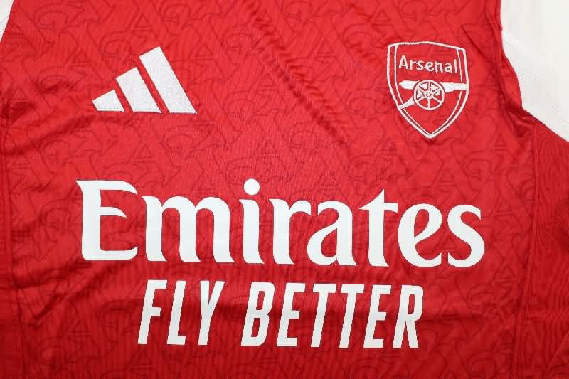 AAA Quality Arsenal 25/26 Home Long Sleeve Soccer Jersey