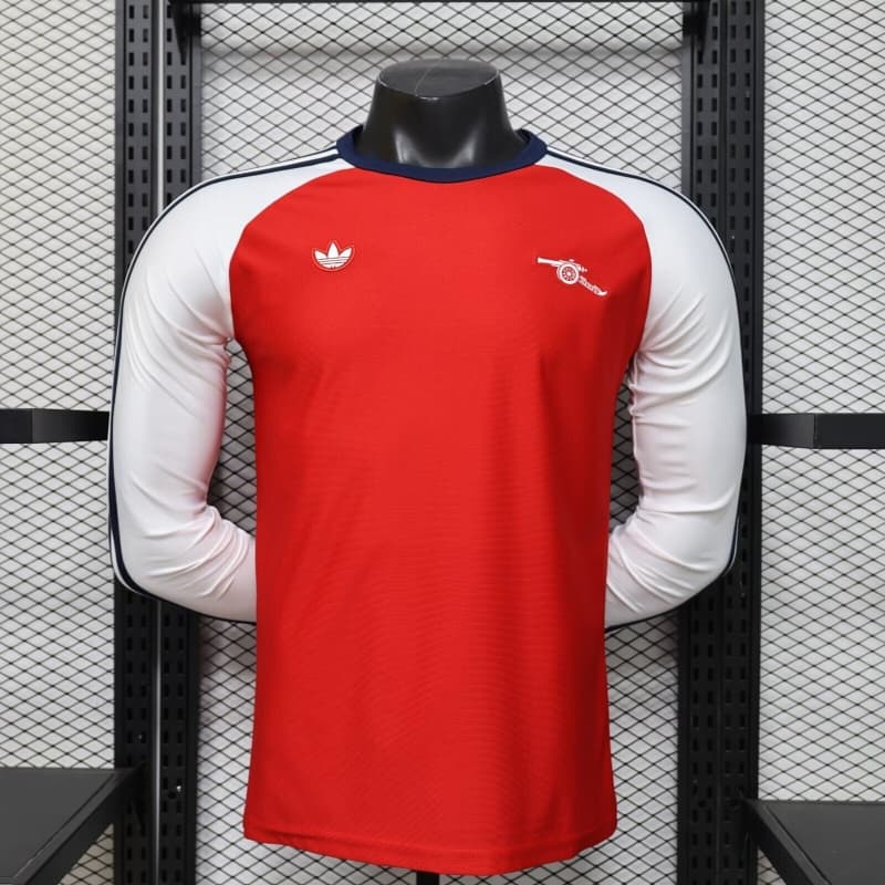 AAA Quality Arsenal 25/26 Red Long Sleeve Soccer Jersey AAA Quality Arsenal 25/26 Red Long Sleeve Soccer Jersey