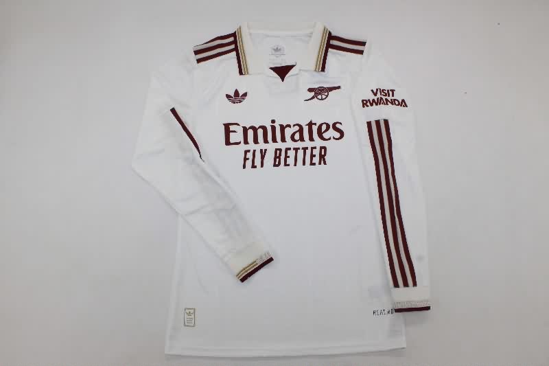 AAA Quality Arsenal 25/26 Third Long Sleeve Soccer Jersey(Player)