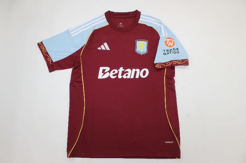 AAA Quality Aston Villa 25/26 Home Soccer Jersey