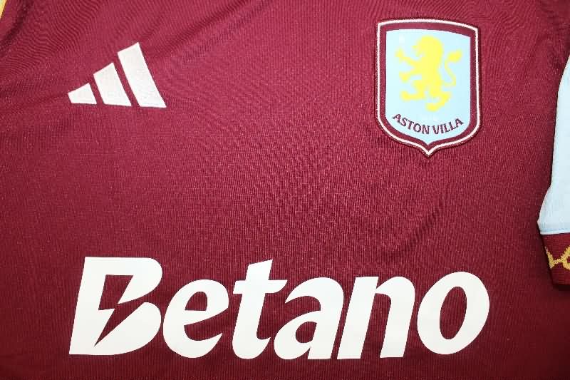 AAA Quality Aston Villa 25/26 Home Soccer Jersey