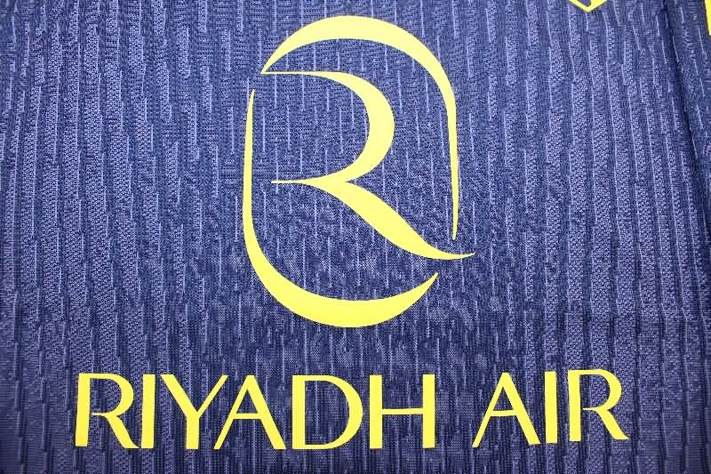 AAA Quality Atletico Madrid 25/26 Away Long Sleeve Soccer Jersey (Player)