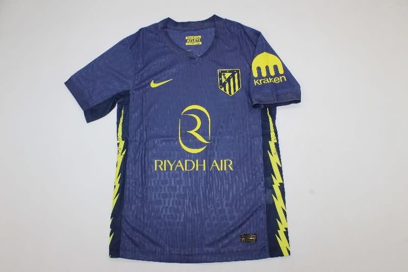 AAA Quality Atletico Madrid 25/26 Away Soccer Jersey (Player) AAA Quality Atletico Madrid 25/26 Away Soccer Jersey (Player)
