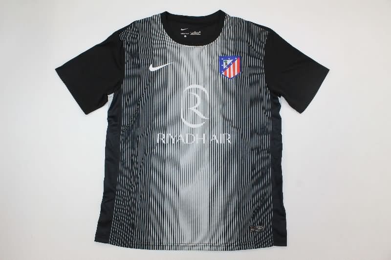 AAA Quality Atletico Madrid 25/26 Goalkeeper Black Soccer Jersey AAA Quality Atletico Madrid 25/26 Goalkeeper Black Soccer Jersey