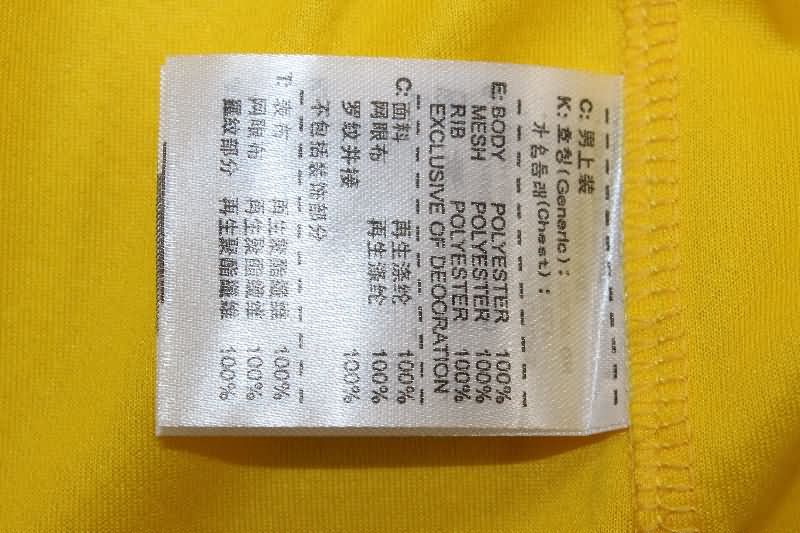 AAA Quality Atletico Madrid 25/26 Goalkeeper Yellow Soccer Jersey