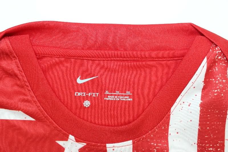 AAA Quality Atletico Madrid 25/26 Training Long Sleeve Soccer Jersey