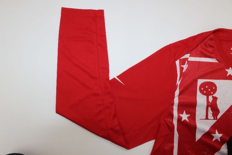 AAA Quality Atletico Madrid 25/26 Training Long Sleeve Soccer Jersey