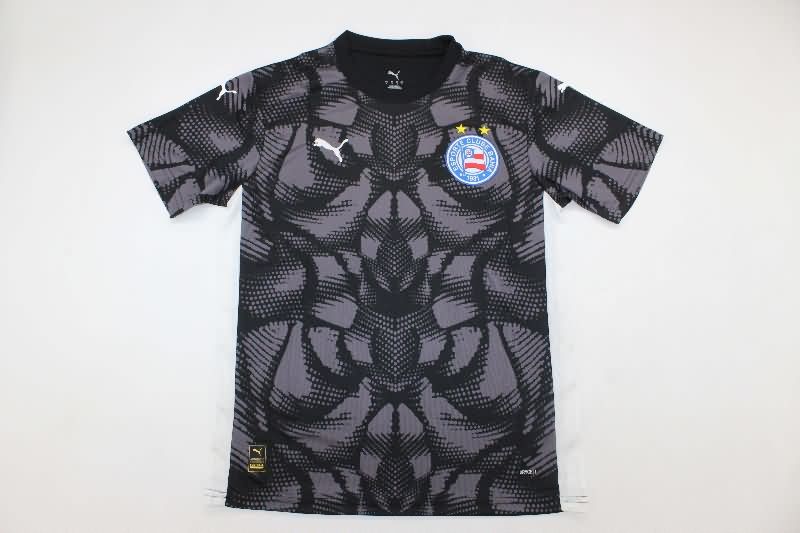 AAA Quality Bahia 2025 Goalkeeper Black Soccer Jersey