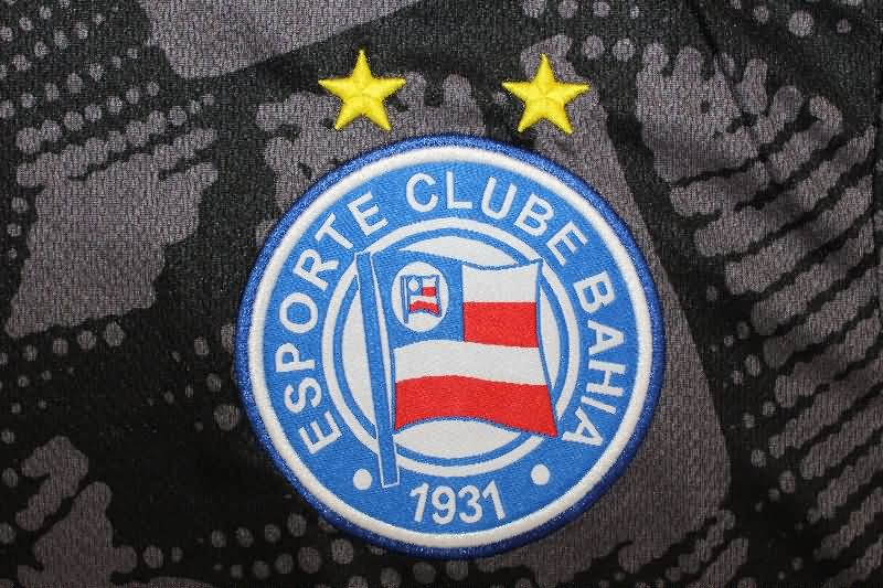 AAA Quality Bahia 2025 Goalkeeper Black Soccer Jersey