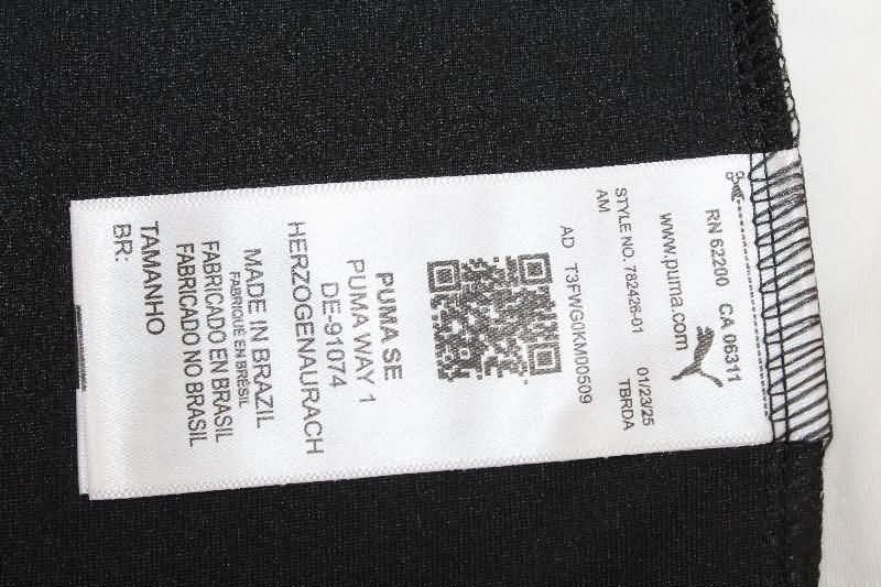 AAA Quality Bahia 2025 Goalkeeper Black Soccer Jersey