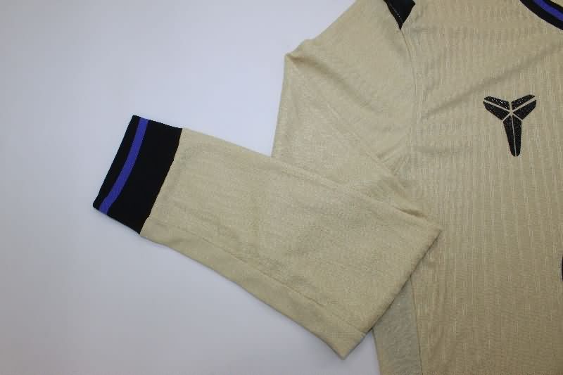 AAA Quality Barcelona 25/26 Away Long Sleeve Soccer Jersey (Player)