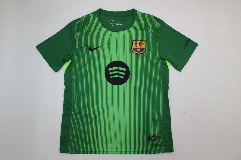 AAA Quality Barcelona 25/26 Goalkeeper Green Soccer Jersey