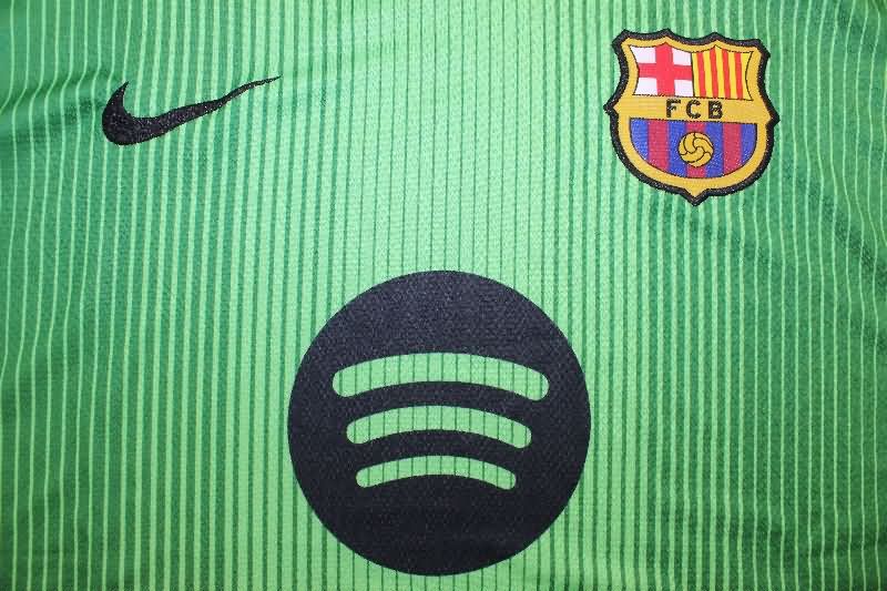 AAA Quality Barcelona 25/26 Goalkeeper Green Soccer Jersey