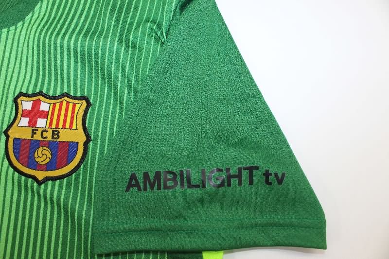 AAA Quality Barcelona 25/26 Goalkeeper Green Soccer Jersey