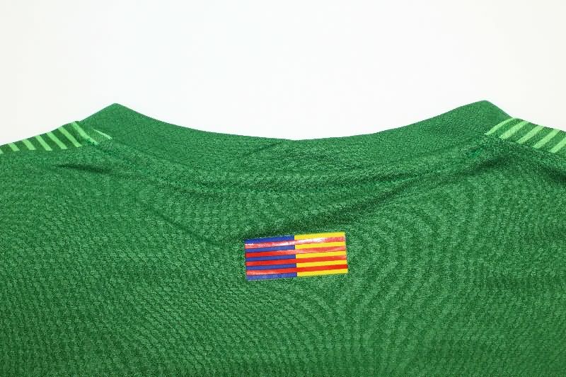 AAA Quality Barcelona 25/26 Goalkeeper Green Soccer Jersey