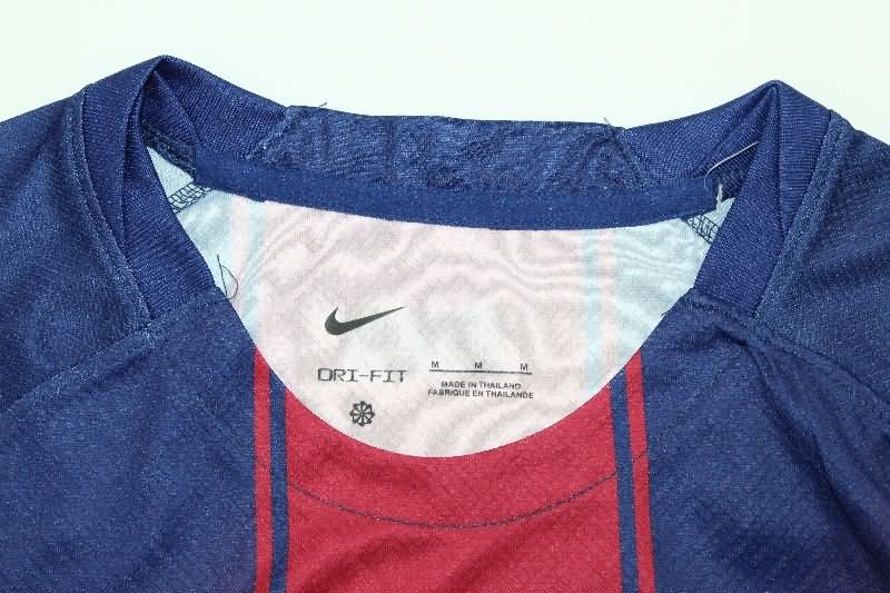 AAA Quality Barcelona 25/26 Home Long Sleeve Soccer Jersey