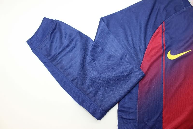 AAA Quality Barcelona 25/26 Home Long Sleeve Soccer Jersey