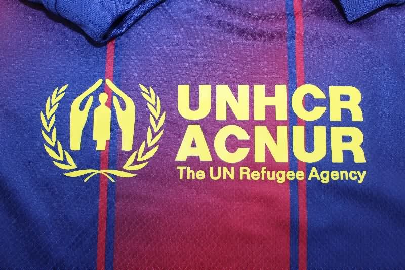 AAA Quality Barcelona 25/26 Home Long Sleeve Soccer Jersey