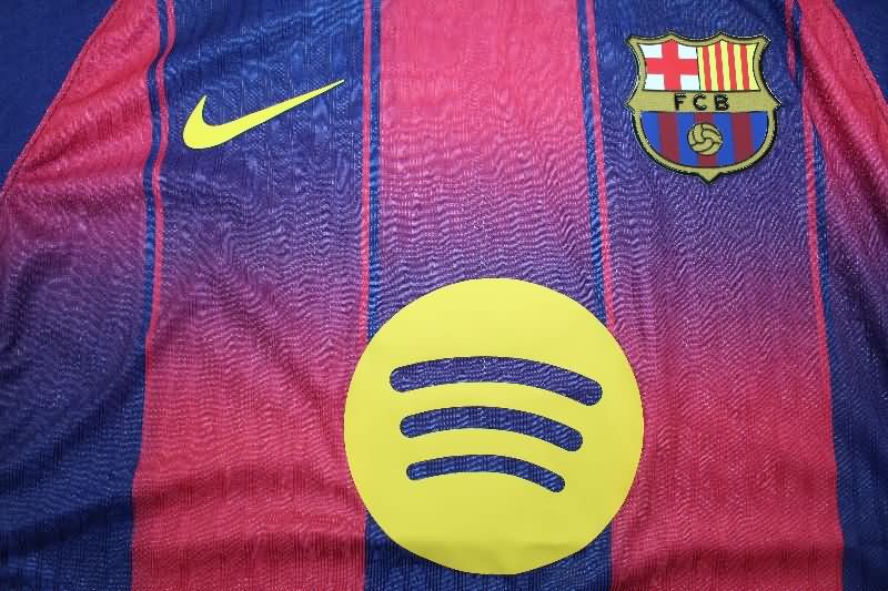 AAA Quality Barcelona 25/26 Home Soccer Jersey (Player)