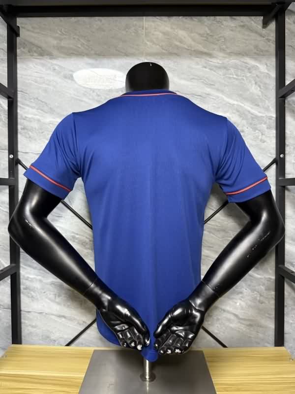 AAA Quality Barcelona 25/26 Dark Blue Baseball Jersey