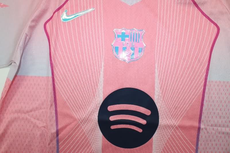 AAA Quality Barcelona 25/26 Pink Soccer Jersey