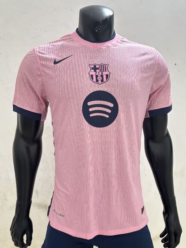 AAA Quality Barcelona 25/26 Pink Soccer Jersey (Player)