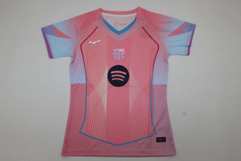 AAA Quality Barcelona 25/26 Pink Women Soccer Jersey