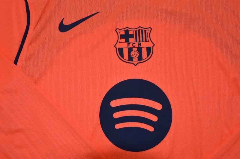 AAA Quality Barcelona 25/26 Third Long Sleeve Soccer Jersey (Player)
