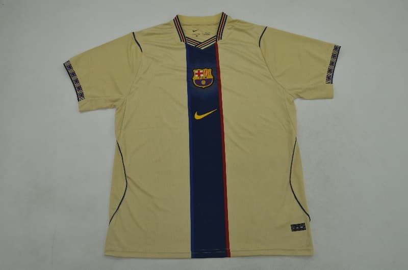 AAA Quality Barcelona 25/26 Yellow Soccer Jersey 02