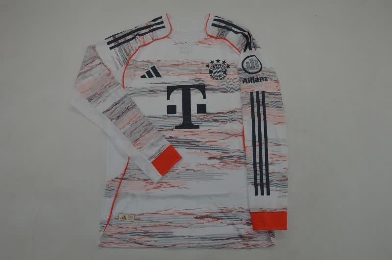 AAA Quality Bayern Munich 25/26 Away Long Sleeve Soccer Jersey (Player) AAA Quality Bayern Munich 25/26 Away Long Sleeve Soccer Jersey (Player)