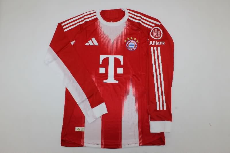 AAA Quality Bayern Munich 25/26 Home Long Sleeve Soccer Jersey (Player) AAA Quality Bayern Munich 25/26 Home Long Sleeve Soccer Jersey (Player)