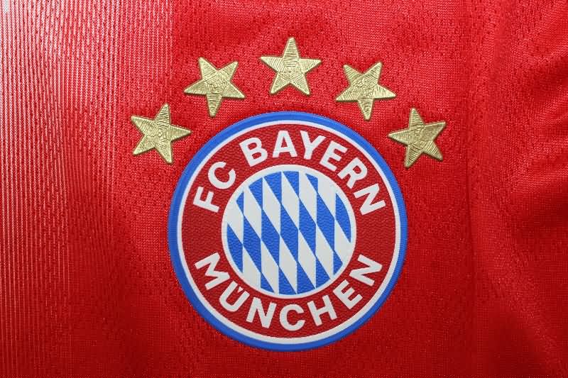 AAA Quality Bayern Munich 25/26 Home Long Sleeve Soccer Jersey (Player)