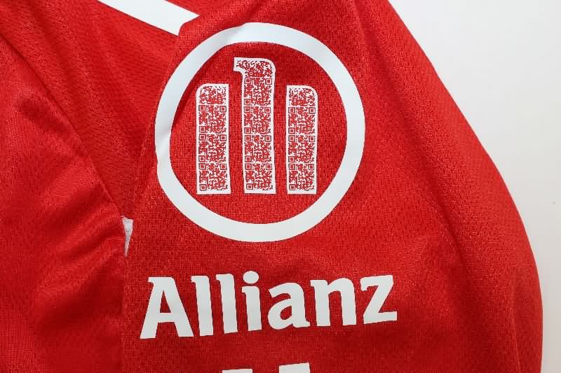 AAA Quality Bayern Munich 25/26 Home Long Sleeve Soccer Jersey (Player)