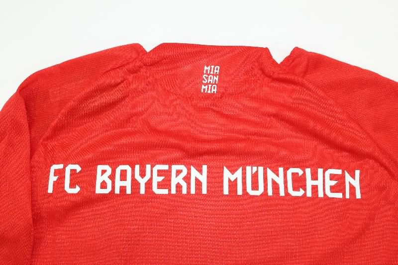 AAA Quality Bayern Munich 25/26 Home Long Sleeve Soccer Jersey (Player)